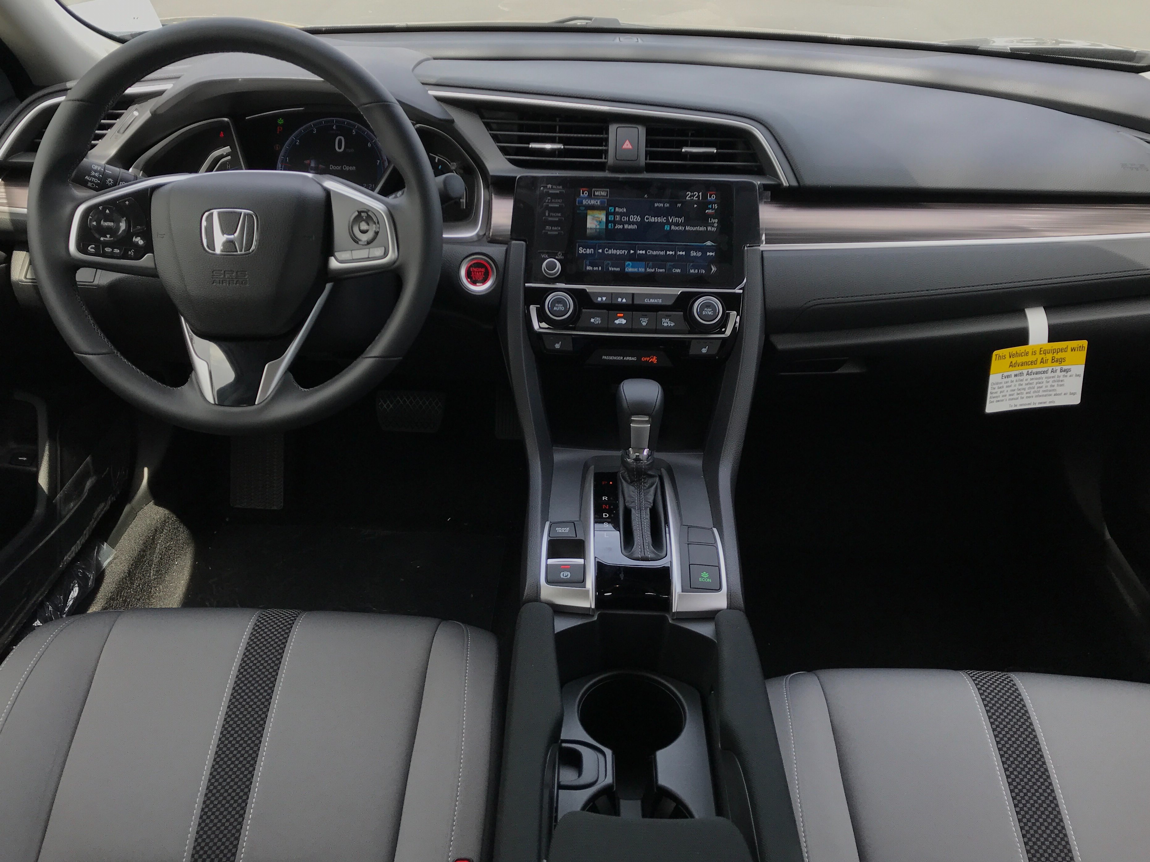 New 2019 Honda Civic Sedan Ex Fwd 4dr Car